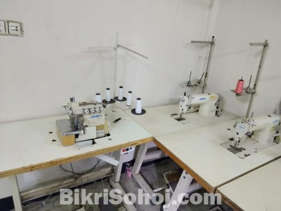 Juki Overlock 5 Thread Machine